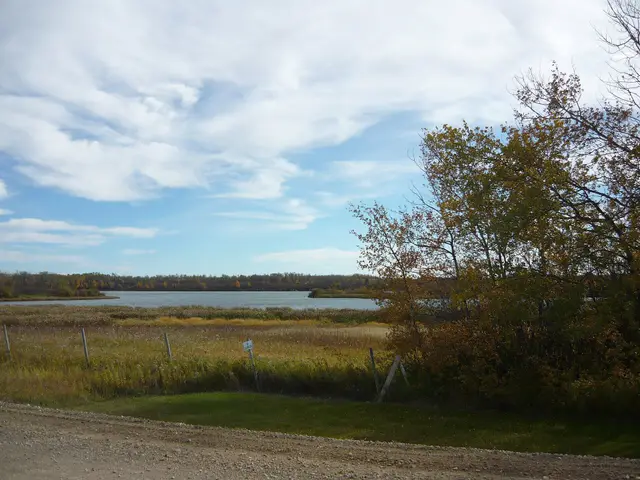 Wakaw Lake from 3rd Street North, Nelson Beach
