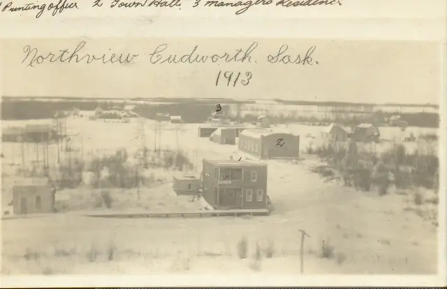 Northview, Cudworth in winter, 1913